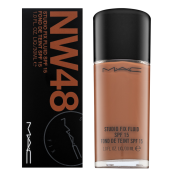 MAC Studio Fix Fluid Foundation SPF15 dlouhotrvající make-up pro sjednocenou a rozjasněnou pleť NW48 30 ml