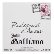 John Galliano Parlez Moi d´Amour Eau de Toilette for women 80 ml