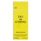 Iceberg Eau de Iceberg Sandalwood Eau de Toilette para hombre 100 ml