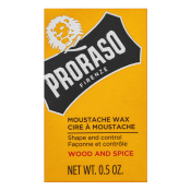 Proraso Wood And Spice vosk na knír pro zdravý lesk Moustache Wax 15 g