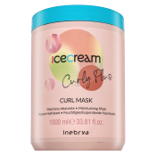 Inebrya Ice Cream Curly Plus Curl Mask učvršćujuća maska protiv kovrdžanja kose 1000 ml
