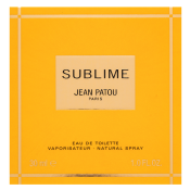 Jean Patou Sublime Eau de Toilette for women 30 ml