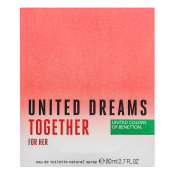 Benetton United Dreams Together For Her Eau de Toilette da donna 80 ml