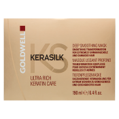 Goldwell Kerasilk Ultra Rich Keratin Care Deep Smoothing Mask vyživující maska na vlasy pro nepoddajné a poškozené vlasy 190 ml
