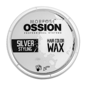 Morfose Hair Color Wax barevný vosk na vlasy Silver Styling 100 ml