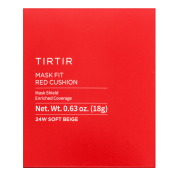 TIRTIR Mask Fit Red Cushion maquillaje de larga duración 24W Soft Beige 18 g