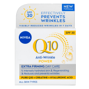 Nivea Q10 crema de día reafirmante Anti-wrinkle Power Extra Firming Day Care SPF 30 50 ml