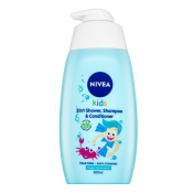 Nivea Kids 3v1 Shower & Shampoo & Conditioner šampón, kondicionér a sprchový gel za djecu Boy 500 ml