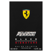 Ferrari Scuderia Black Signature Eau de Toilette for men 40 ml
