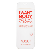 Eleven Australia I Want Body Volume Shampoo posilující šampon pro jemné vlasy bez objemu 300 ml