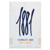 Cerruti 1881 Sport Eau de Toilette for men 100 ml