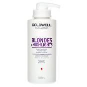 Goldwell Dualsenses Blondes & Highlights 60sec Treatment maska do włosów blond 500 ml