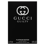 Gucci Guilty Platinum Eau de Toilette for women 75 ml