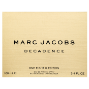 Marc Jacobs Decadence One Eight K Edition woda perfumowana dla kobiet 100 ml
