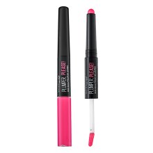 Maybelline Plumper, Please! Shaping Lip Duo dugotrajna dvofazna boja i sjajilo za usne Cheeky 5 ml