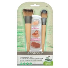 EcoTools Custom Match Duo Pinsel zum Auftragen vom flüssigen Make-up