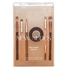 Real Techniques New Nudes Daily Swipe Eye Set set di pennelli per occhi