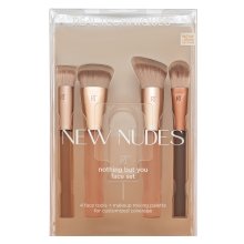Real Techniques New Nudes Nothing But You Face Set set perii machiaj de față