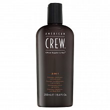 American Crew 3-in-1 šampon, kondicionér a sprchový gel pro každodenní použití 250 ml