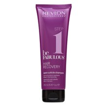 Revlon Professional Be Fabulous Recovery Step 1: Open Cuticle Shampoo čisticí šampon pro poškozené vlasy 250 ml