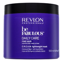 Revlon Professional Be Fabulous Fine C.R.E.A.M. Lightweight Mask vyživující maska pro jemné vlasy 500 ml