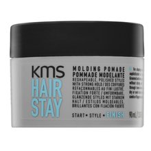 KMS Hair Stay Molding Pomade pomáda na vlasy pro uhlazení a lesk vlasů 90 ml