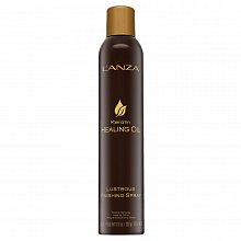 L’ANZA Keratin Healing Oil Lustrous Finishing Spray erősítő öblítés nélküli spray hajgöndörödés és rendezetlen hajszálak ellen 350 ml