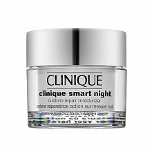 Clinique Clinique Smart Night Custom-Repair Moisturizer Combination Oily/ To Oily crema de noapte pentru piele uleioasă 50 ml