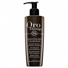 Fanola Oro Therapy Colouring Mask Choccolato vyživující maska pro oživení barvy 250 ml