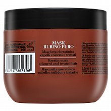 Fanola Oro Therapy Rubino Puro Mask vyživující maska pro barvené vlasy 300 ml