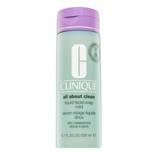 Clinique Liquid Facial Soap Mild folyékony szappan az arcra normál / kombinált arcbőrre 200 ml