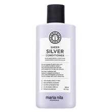 Maria Nila Sheer Silver Conditioner posilující kondicionér pro platinově blond a šedivé vlasy 300 ml
