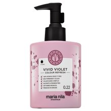 Maria Nila Colour Refresh tápláló maszk színes pigmentekkel lila árnyalatú hajra Vivid Violet 300 ml