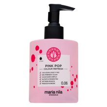 Maria Nila Colour Refresh подхранваща маска с цветни пигменти за коса с розови нюанси Pink Pop 300 ml