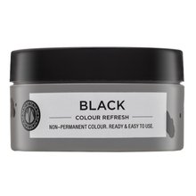 Maria Nila Colour Refresh maschera nutriente con pigmenti colorati per ravvivare il colore dei capelli neri Black 100 ml