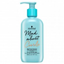 Schwarzkopf Professional Mad About Curls High Foam Cleanser čisticí šampon pro vlnité a kudrnaté vlasy 300 ml