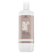 Schwarzkopf Professional BlondMe Tone Enhancing Bonding Shampoo Cool Blondes posilující šampon pro oživení barvy studených blond odstínů 1000 ml