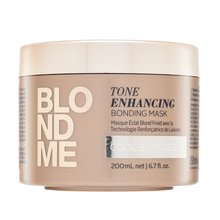 Schwarzkopf Professional BlondMe Tone Enhancing Bonding Mask Cool Blondes vyživující maska pro oživení barvy studených blond odstínů 200 ml