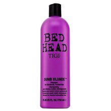 Tigi Bed Head Dumb Blonde Shampoo aufhellendes Shampoo für blondes Haar 750 ml