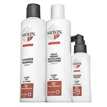 Nioxin System 3 Loyalty Kit Kit Para el adelgazamiento del cabello 300 ml + 300 ml + 100 ml