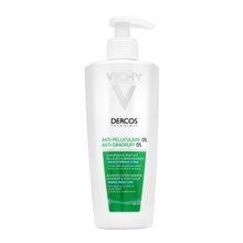 Vichy Dercos Anti-Dandruff DS Dermatological Shampoo Shampoo gegen Schuppen für normales bis fettiges Haar 390 ml