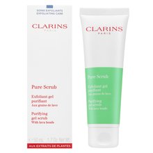 Clarins Purifying Gel Scrub gel exfoliante para piel unificada y sensible 50 ml