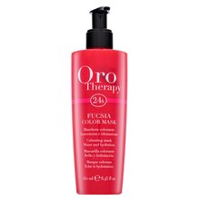 Fanola Oro Therapy Colouring Mask Fucsia vyživující maska pro oživení barvy 250 ml