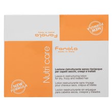 Fanola Nutri Care Leave-in Restructuring Lotion bezoplachová péče pro suché a poškozené vlasy 12 x 10 ml