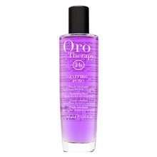 Fanola Oro Therapy Zaffiro Puro Radiating Fluid bezoplachová péče pro zářivý lesk vlasů 100 ml