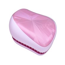 Tangle Teezer Compact Styler Haarbürste zum einfachen Kämmen von Haaren Smashed Holo Pink