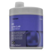 Lakmé Teknia Ultra Clair Treatment vyživující maska pro platinově blond a šedivé vlasy 1000 ml