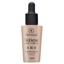Dermacol Noblesse Fusion Make-Up 03 Sand maquillaje líquido para piel unificada y sensible 25 ml