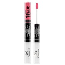 Dermacol 16H Lip Colour zweiphasige, langanhaltende Farbe und Gloss für die Lippen 7,1 ml