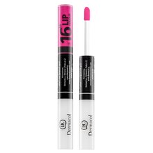 Dermacol 16H Lip Colour N. 18 lucidalabbra colorato lunga tenuta bifasico 7,1 ml